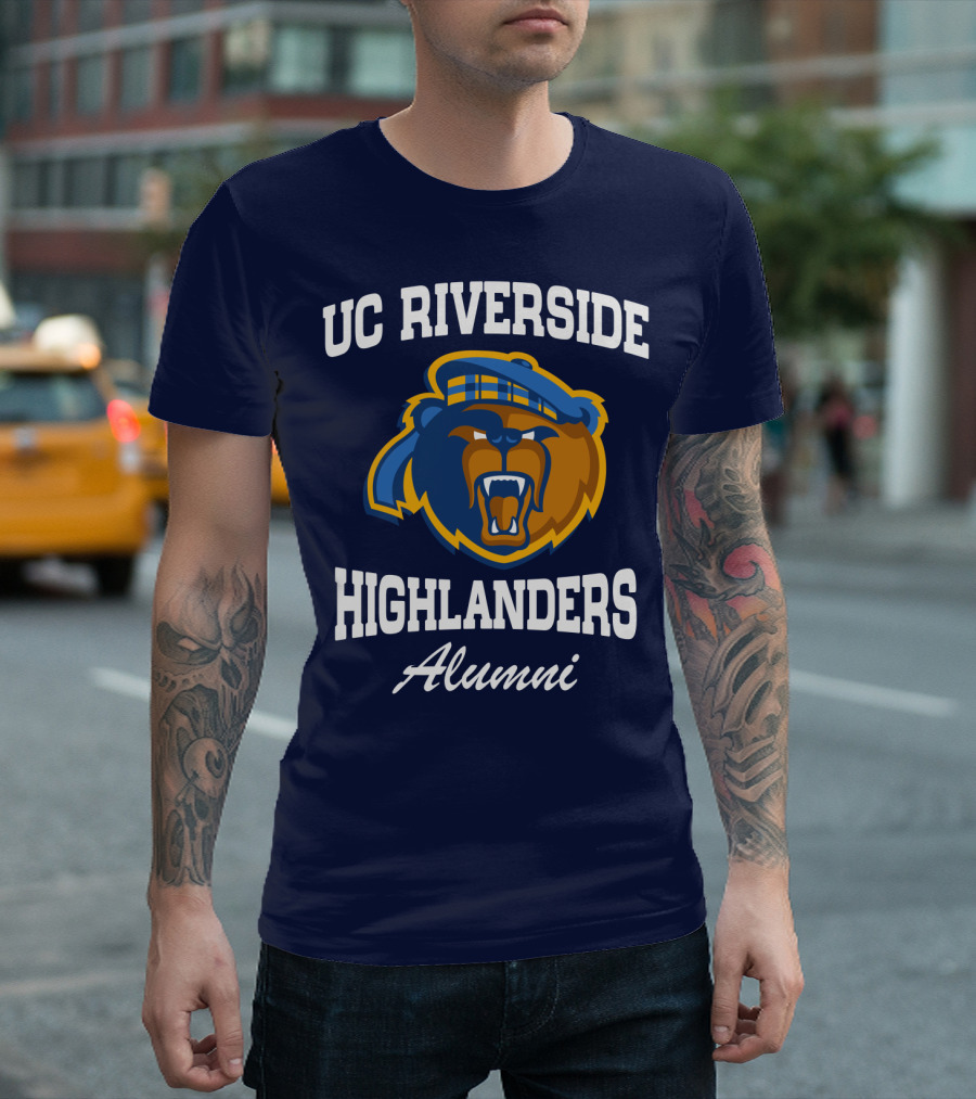 UC Riverside Highlanders Alumni Bear T-Shirt