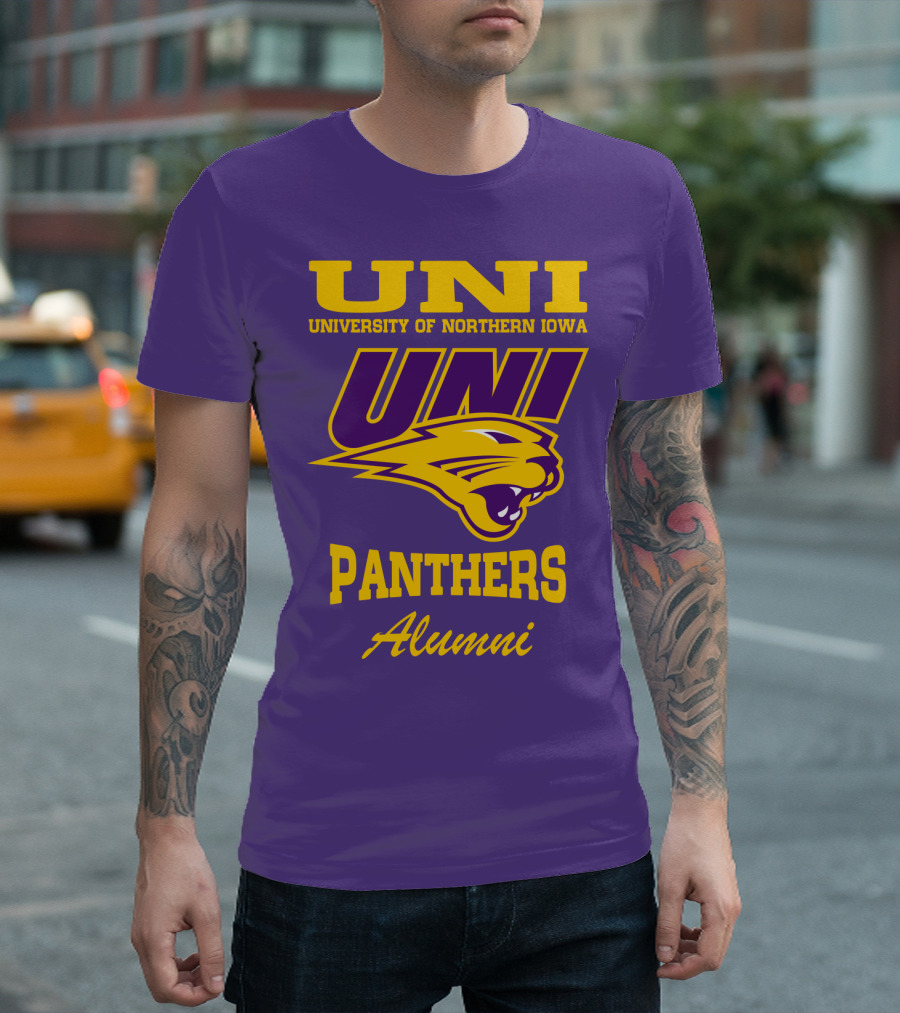 UNI University of Northern Iowa Panthers Alumni T-Shirt