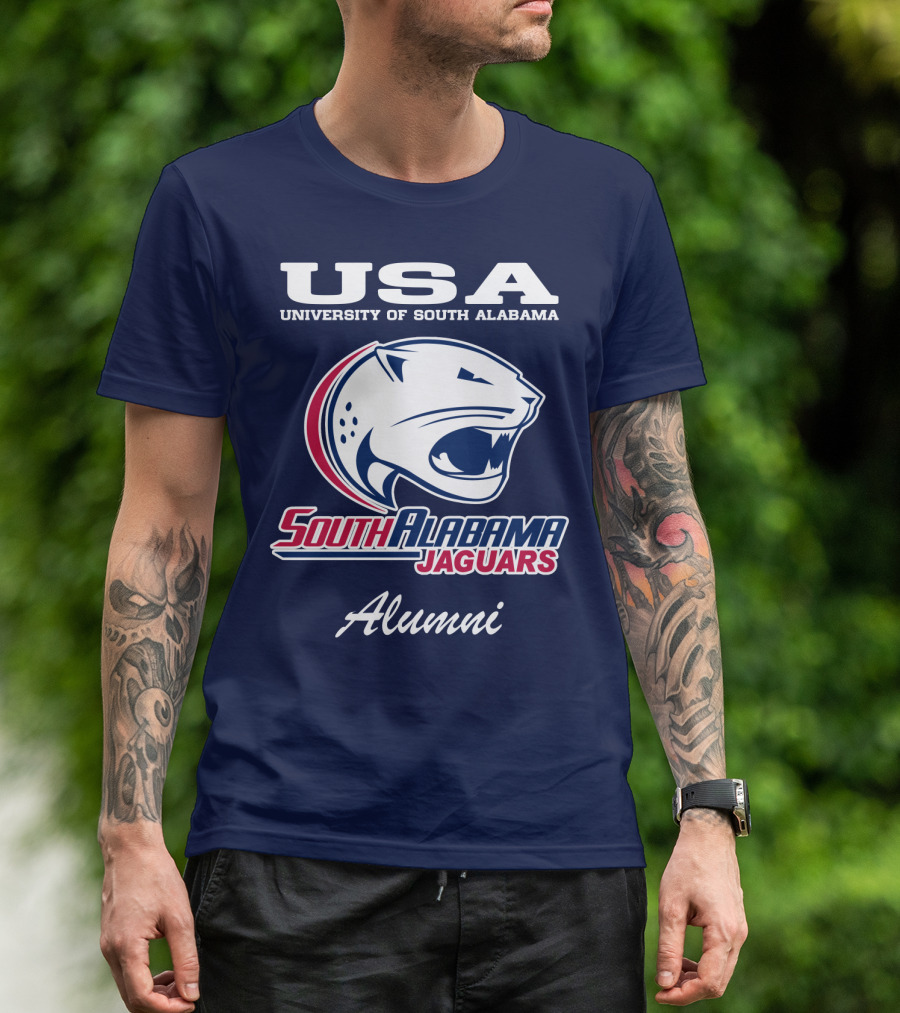 USA University Of South Alabama South Alabama Jaguars Alumni T-Shirt
