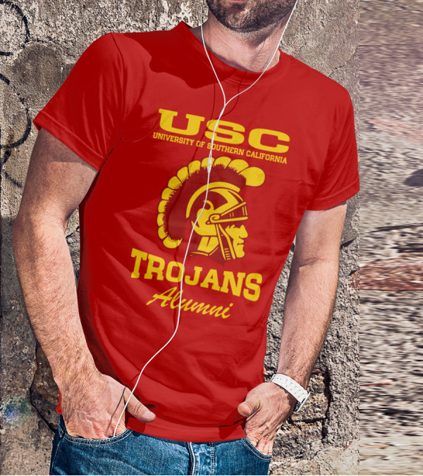 USC University Of Southern California Trojans Alumni T-Shirt