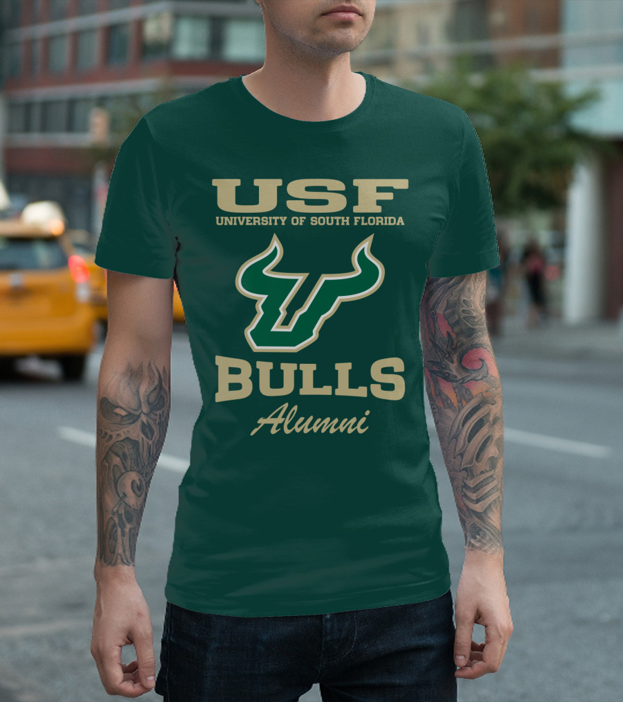 USF University Of South Florida Bulls Alumni T-Shirt