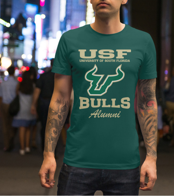 USF University Of South Florida Bulls Alumni T-Shirt