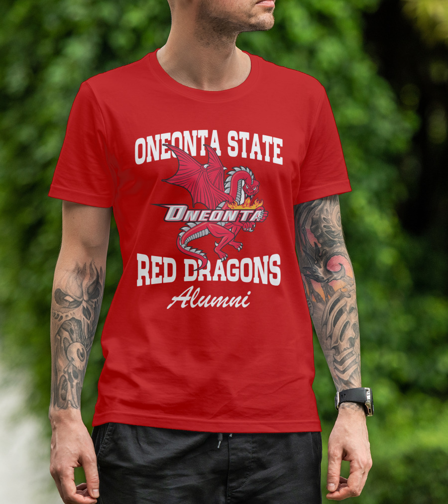 Oneonta State Red Dragons Alumni T-Shirt