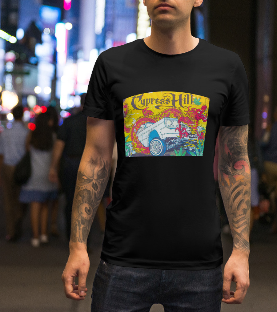 Cypress Hill Lowrider 420 Dragon Hill5 T-Shirt