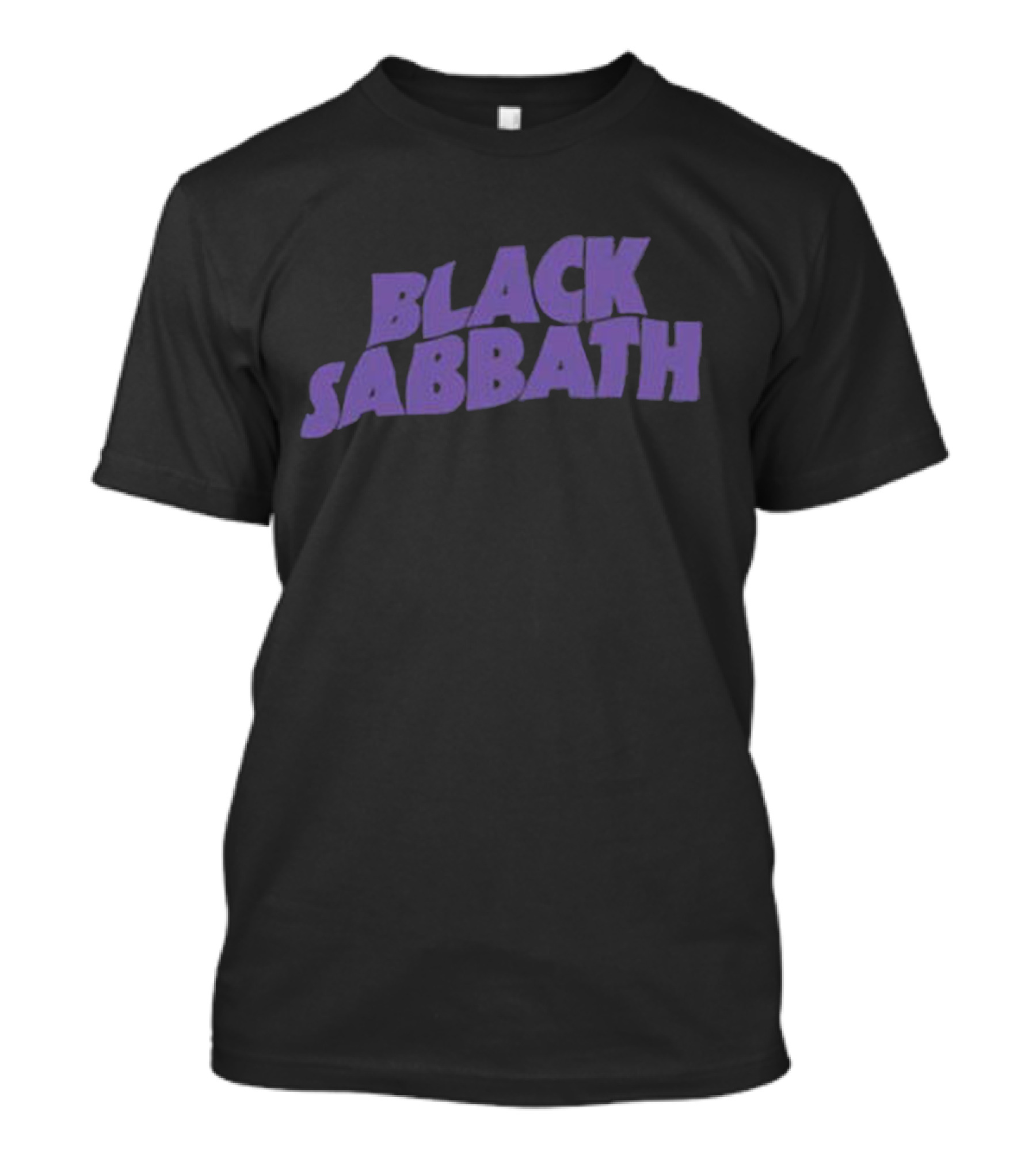 Black Sabbath Classic Purple Logo Rock Band T-Shirt