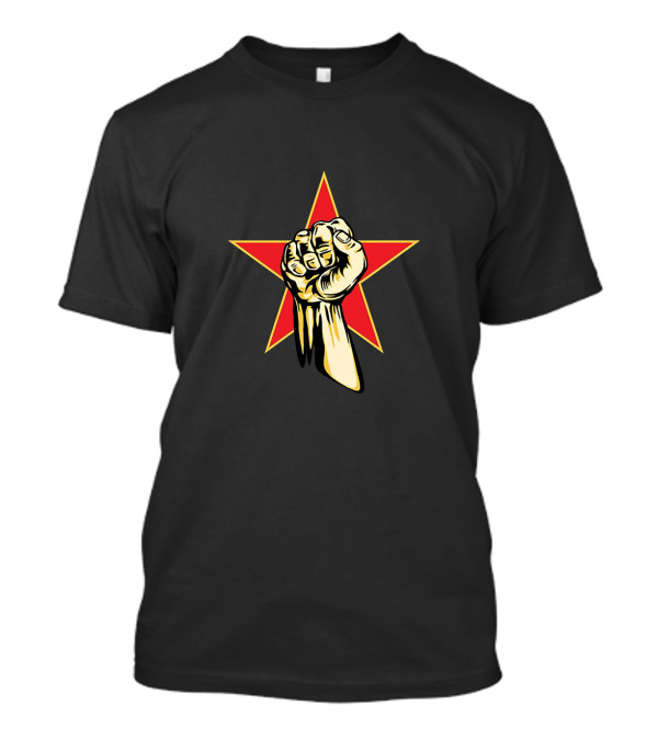 Rage Against The Machine Fist And Star Icon Symbol T-Shirt