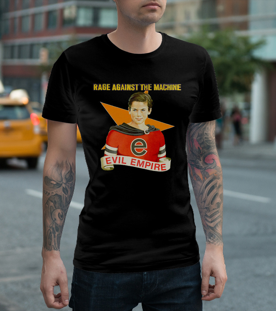 Rage Against The Machine Evil Empire Album Cover T-Shirt