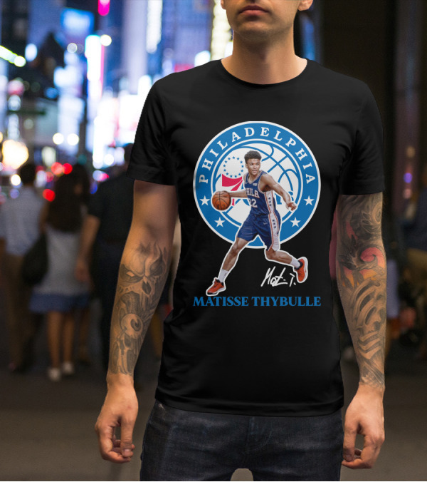 Philadelphia Basketball Matisse Thybulle Edition T-Shirt