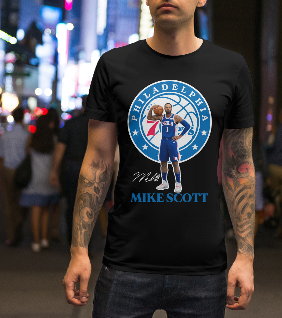 Philadelphia Mike Scott 76Er07 T-Shirt
