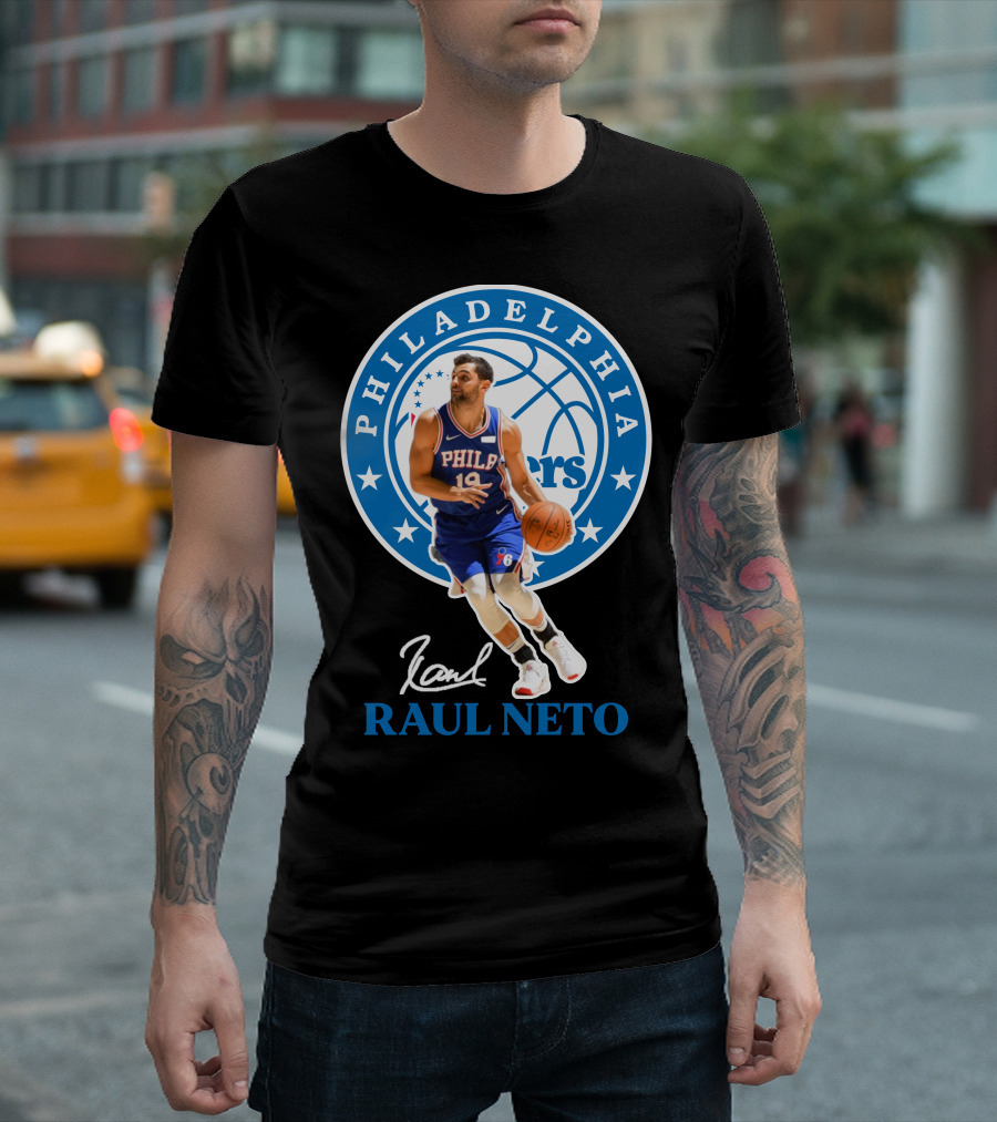 Philadelphia 76ers Raul Neto T-Shirt