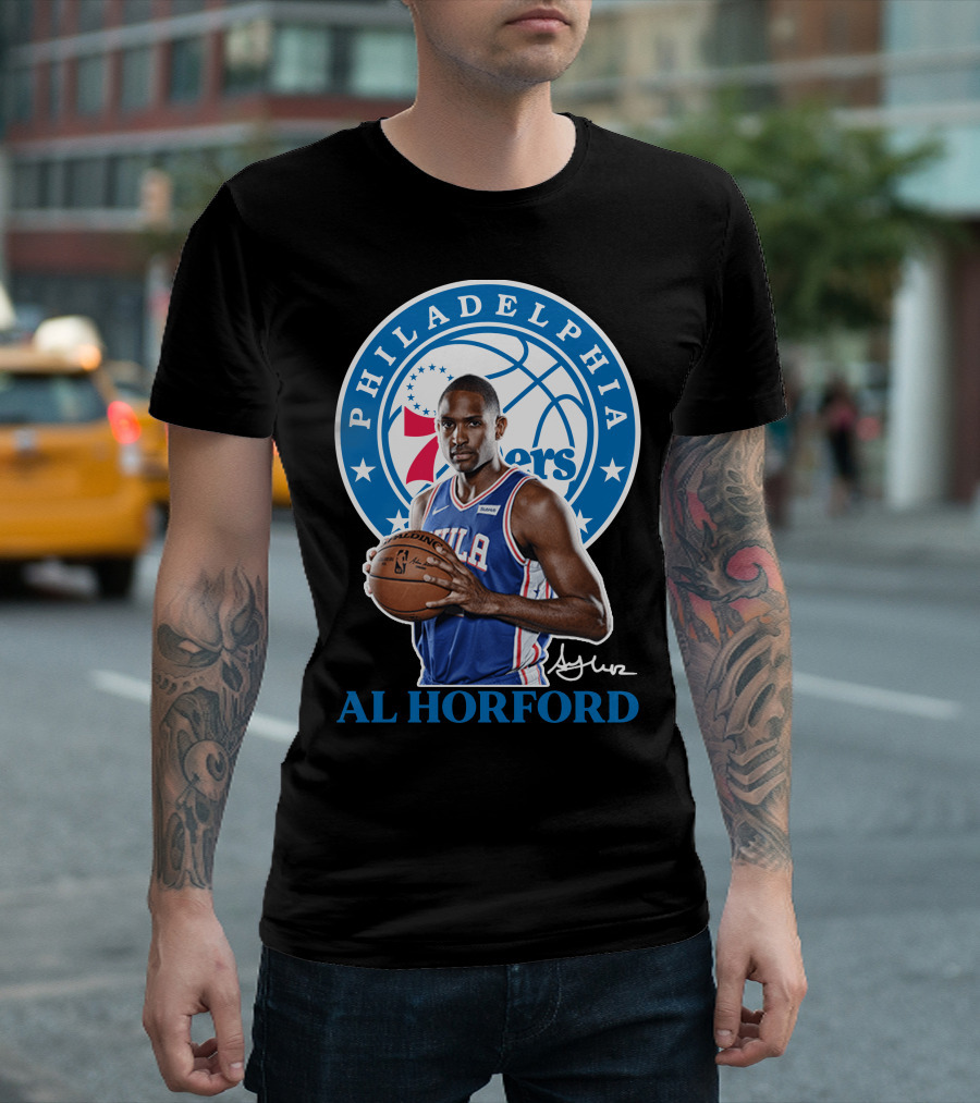 Philadelphia 76ers Al Horford Basketball T-Shirt