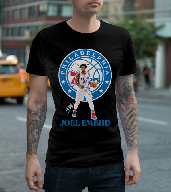 Philadelphia 76ers Joel Embiid T-Shirt