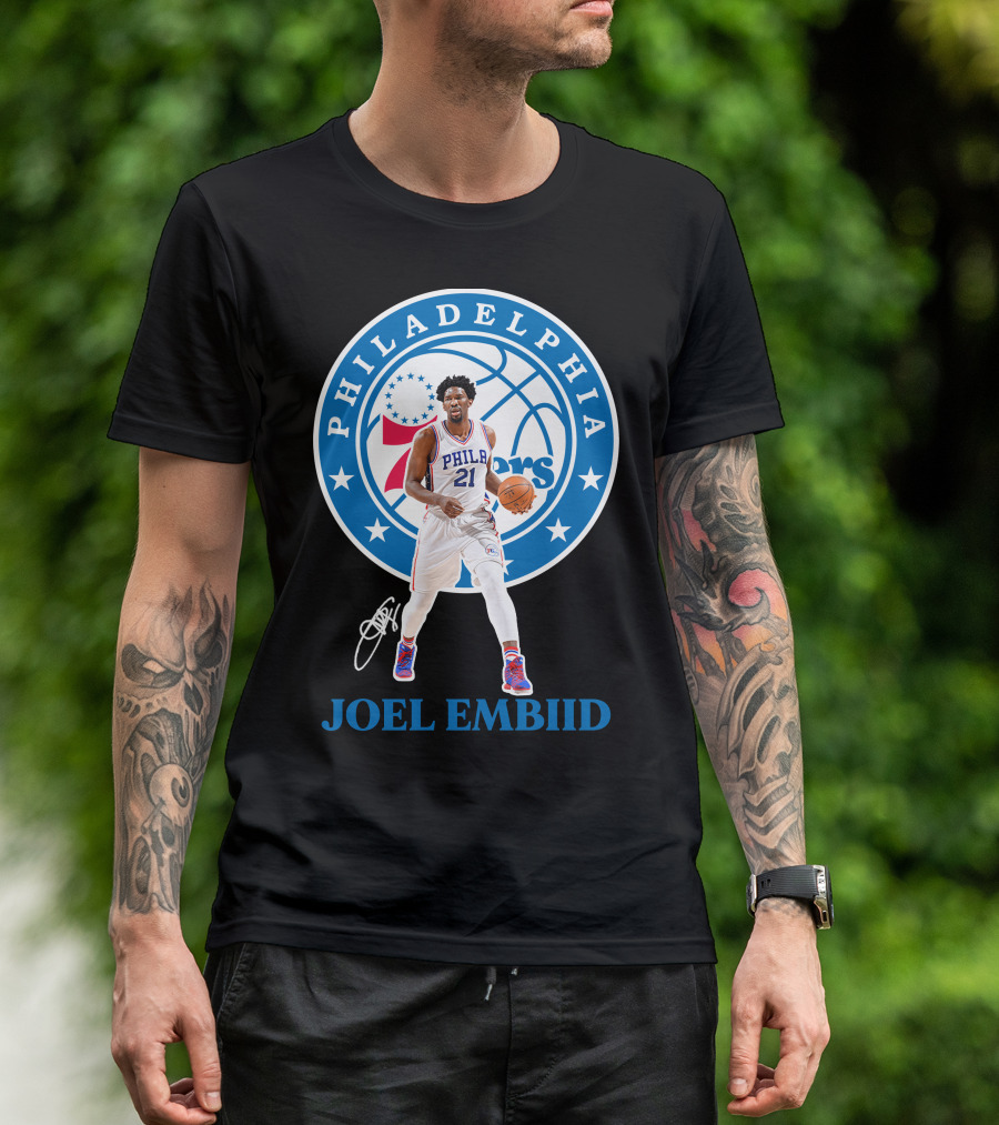 Philadelphia 76ers Joel Embiid T-Shirt