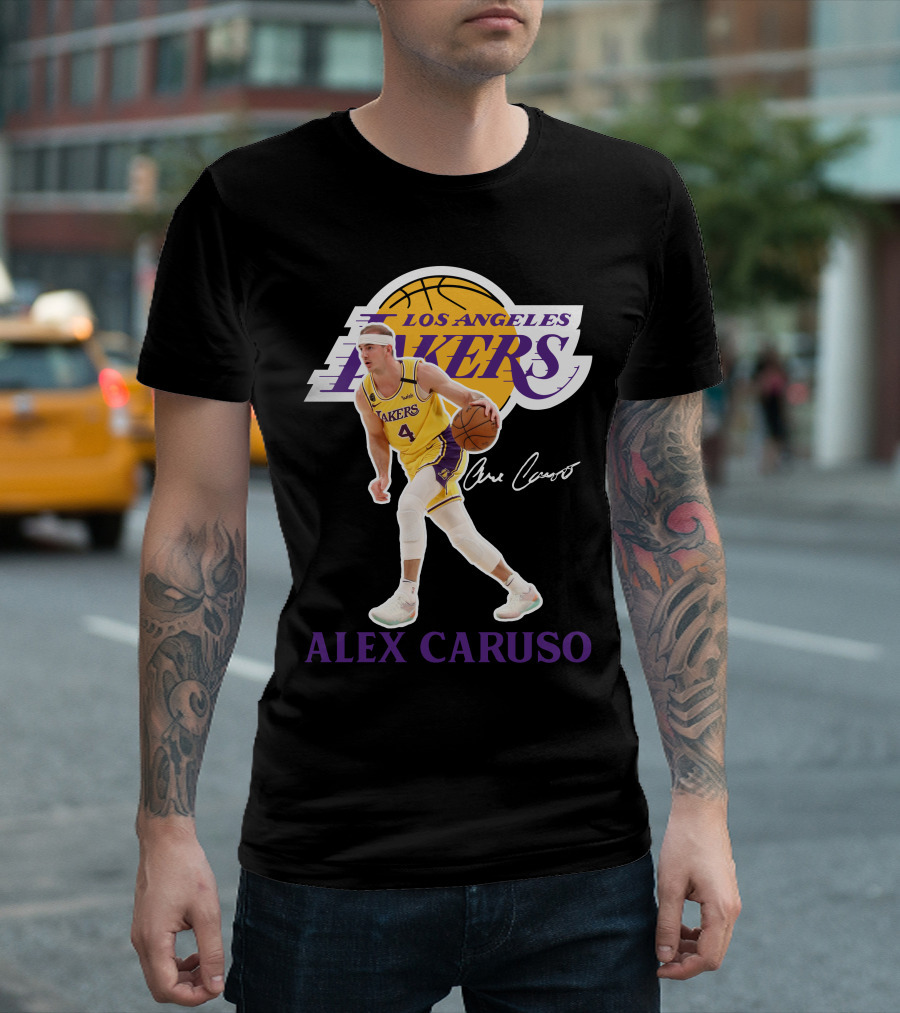 Alex Caruso Los Angeles Lakers La03 T-Shirt