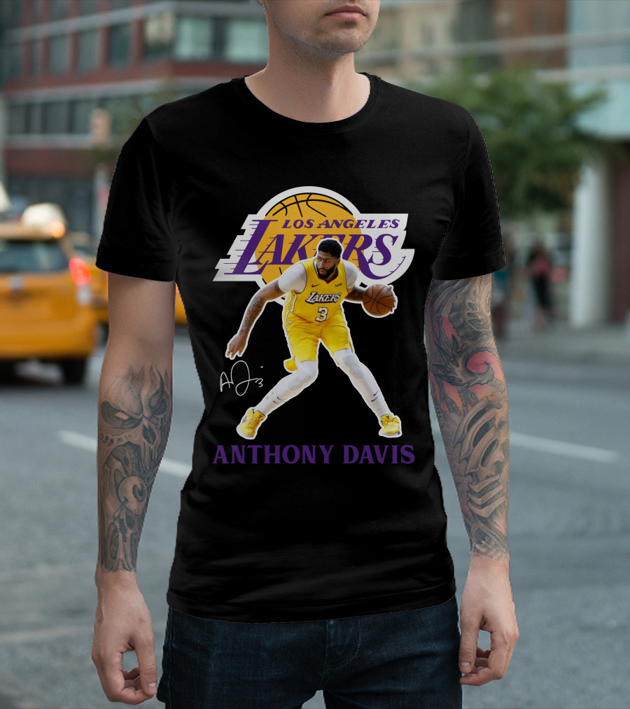 Anthony Davis Los Angeles Lakers La02 T-Shirt