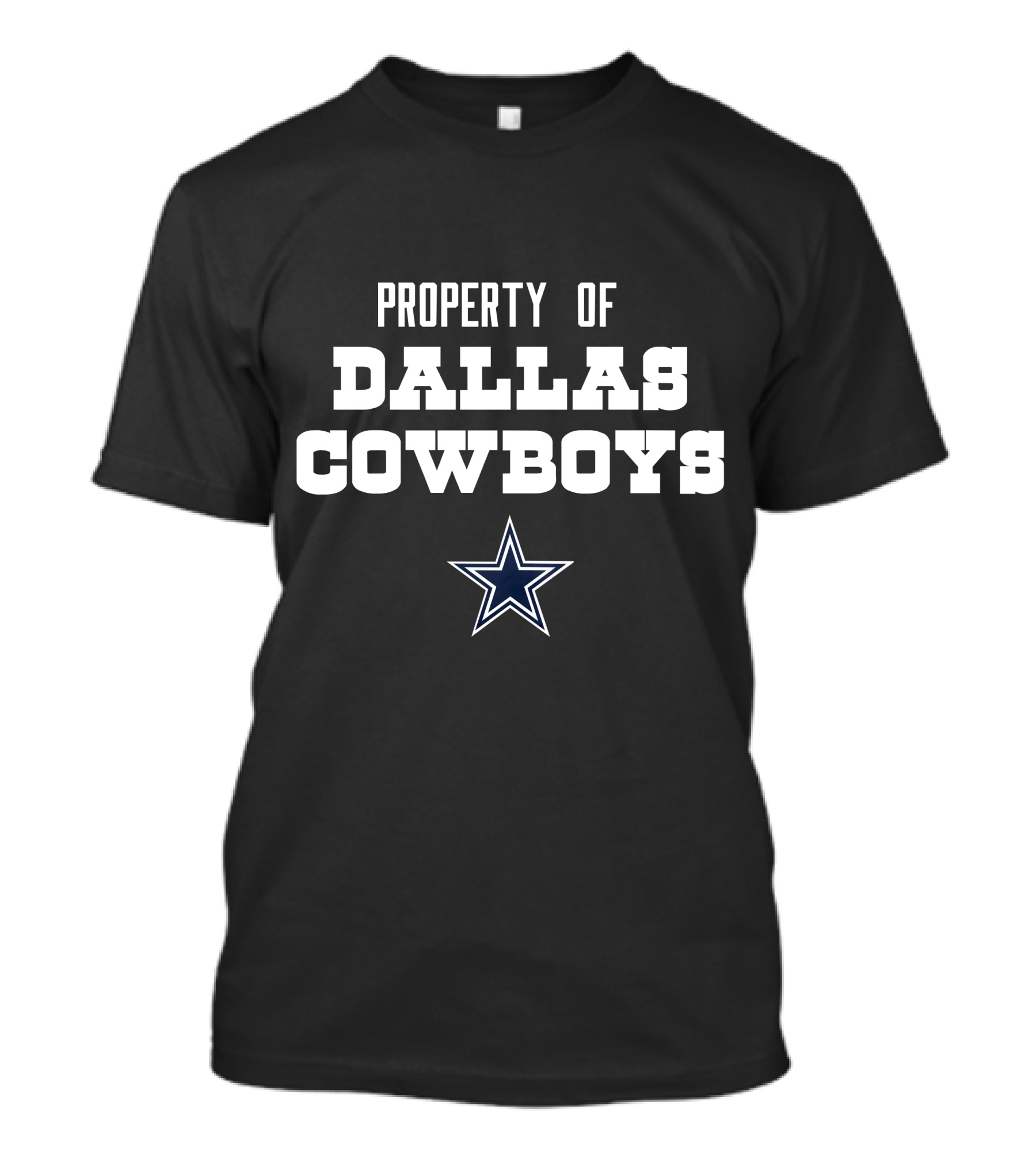 Property Of Dallas Cowboys Star T-Shirt
