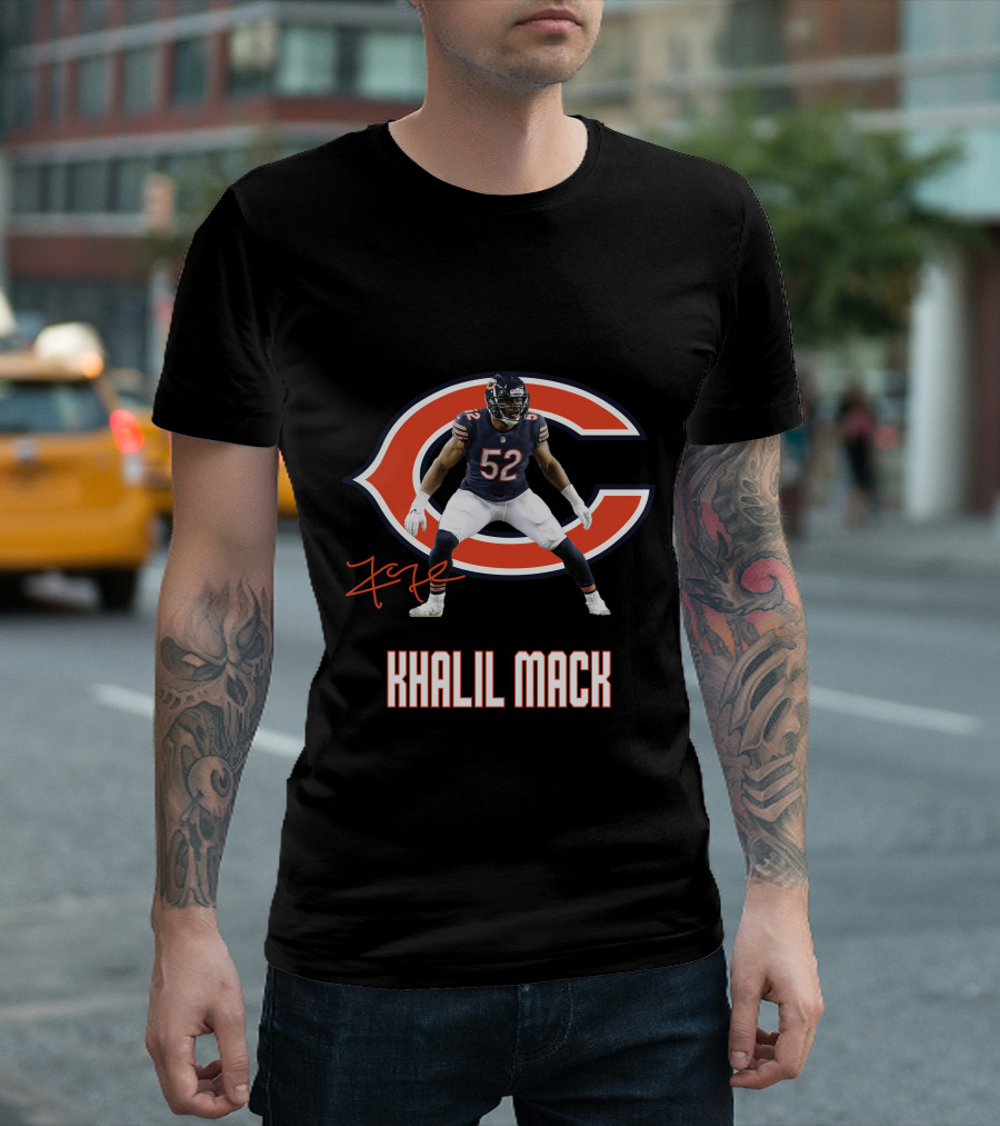 Khalil Mack Chicago Bears 52 Nfl Player T-Shirt