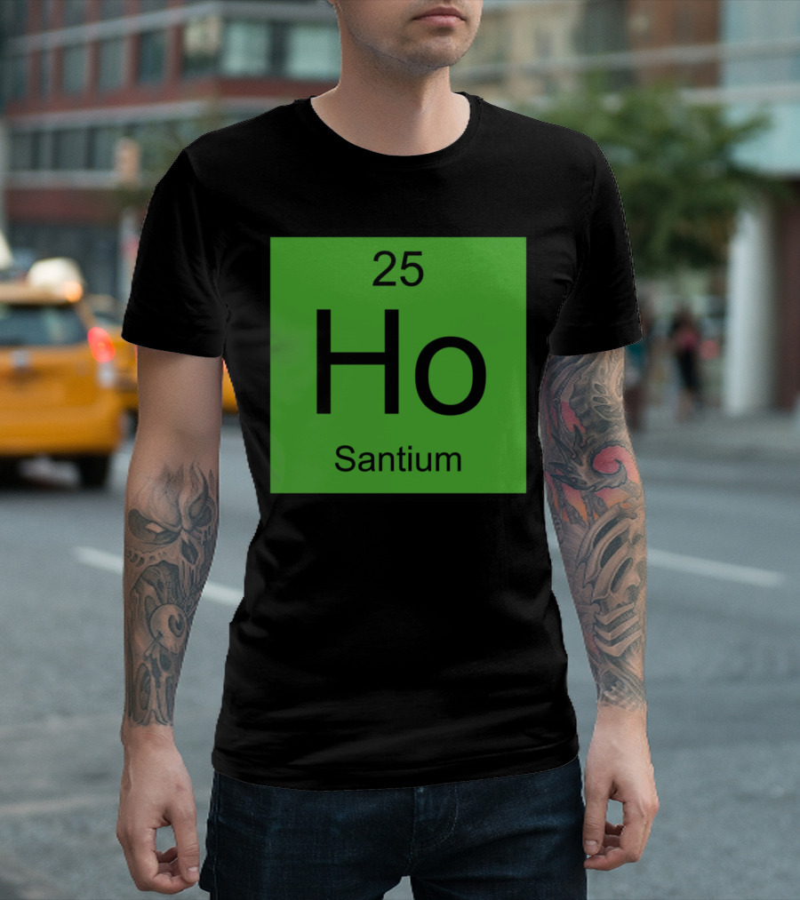 Ho Santium Element 25 Green Square T-Shirt