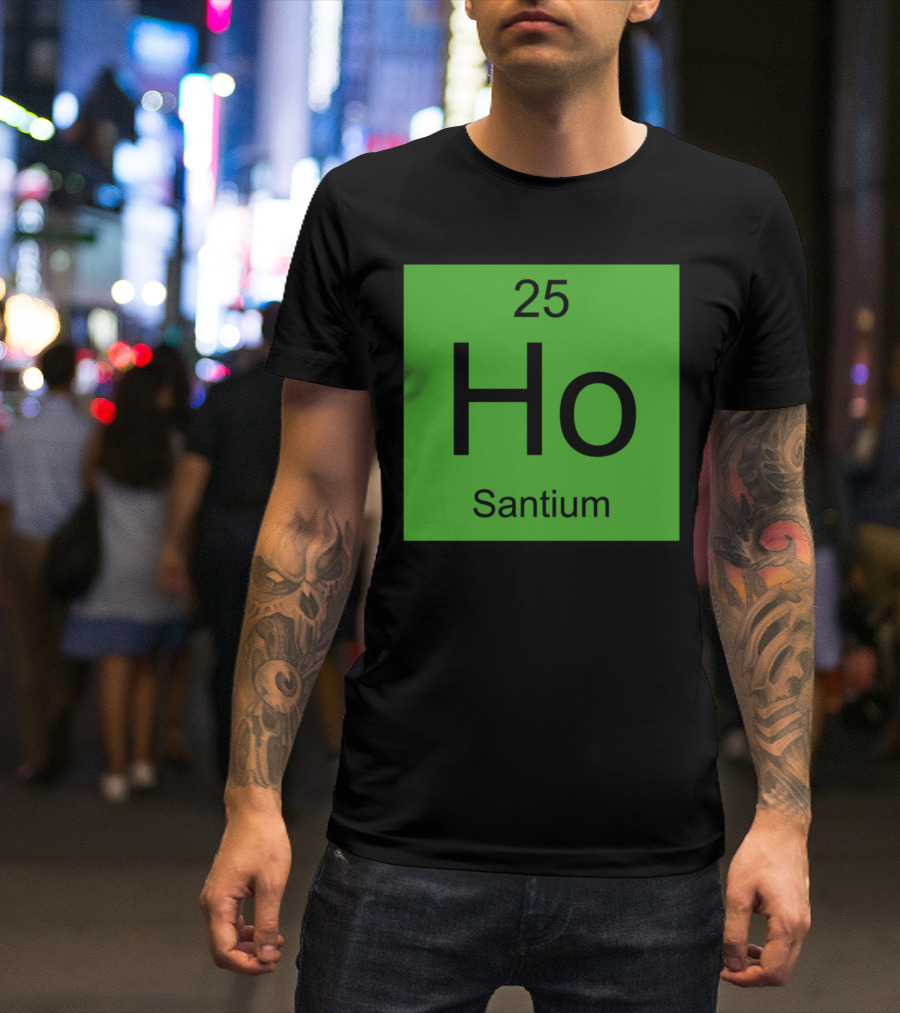 Ho Santium Element 25 Green Square T-Shirt
