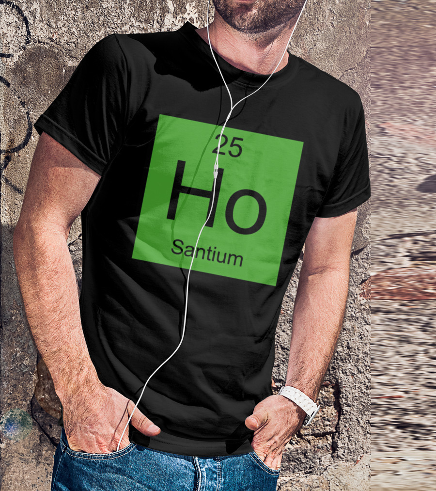 Ho Santium Element 25 Green Square T-Shirt