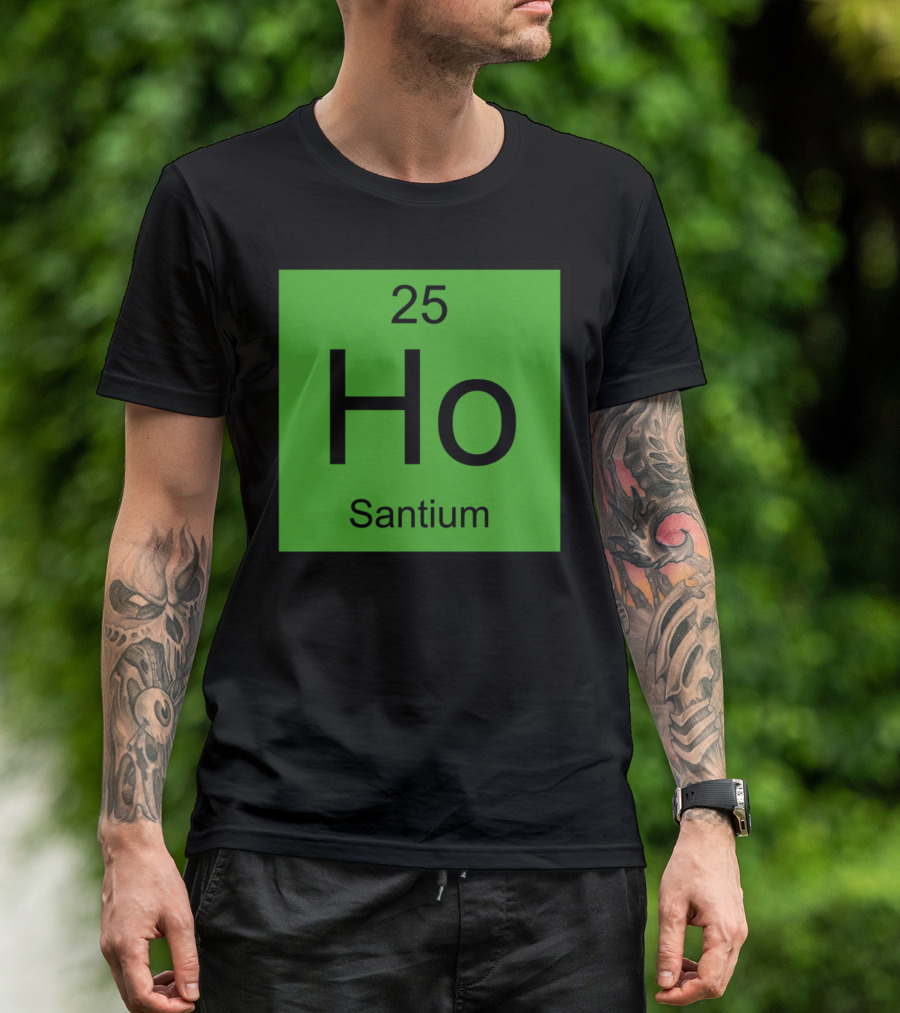 Ho Santium Element 25 Green Square T-Shirt