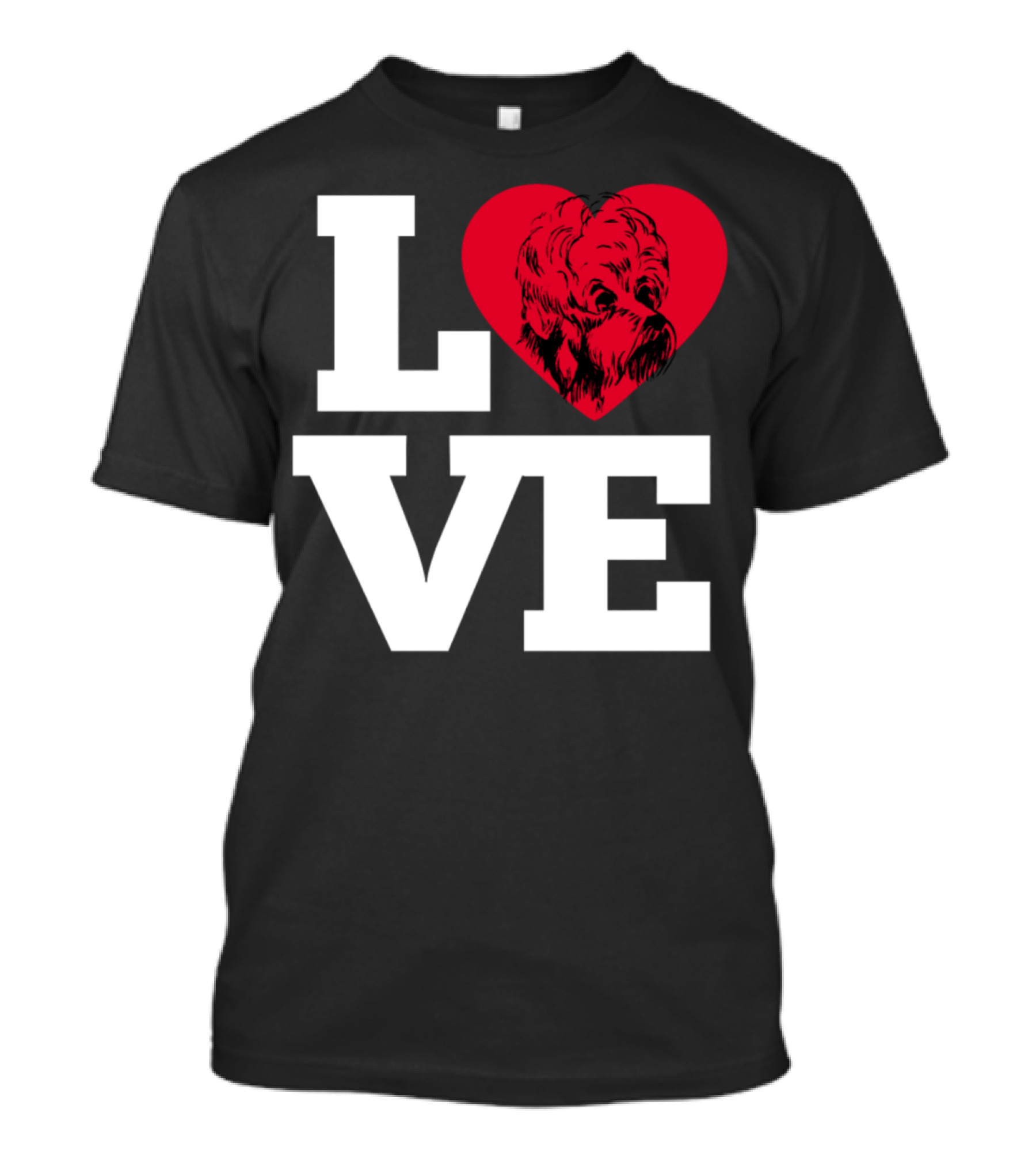 Ich Liebe Hunde I Love Dogs Heart T-Shirt