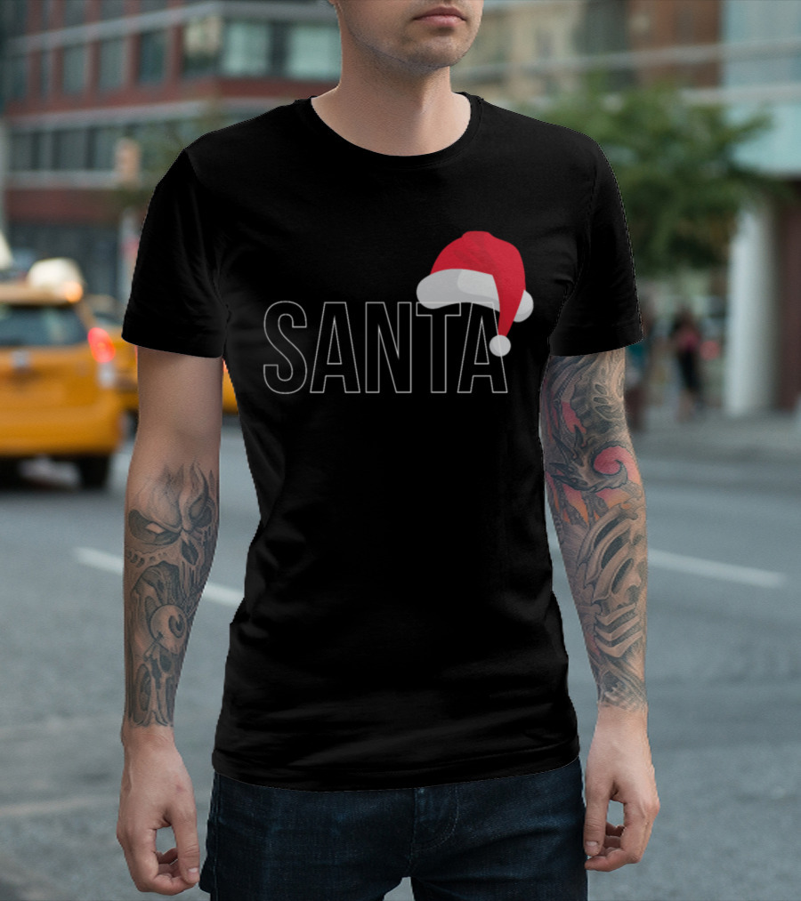 Santa Christmas Santa Hat Santa Claus T-Shirt