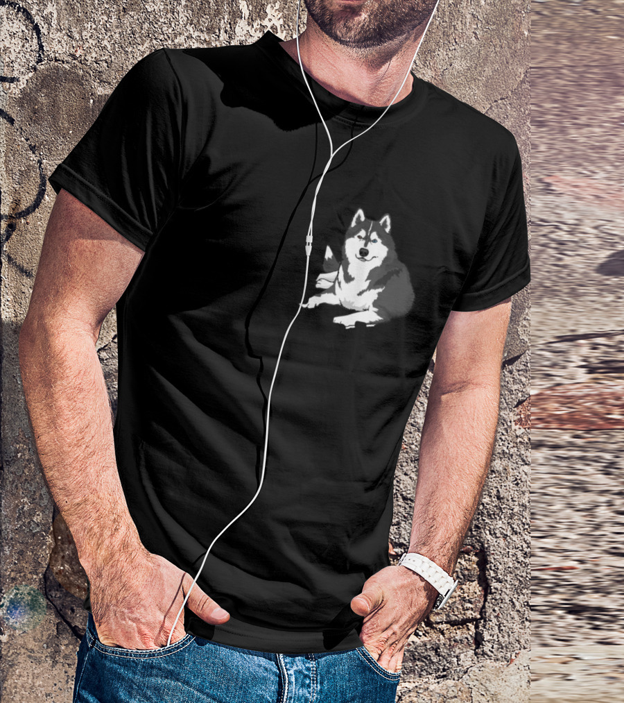 I'm Telling You I'm Not A Siberian Husky My Mom Said I'm A Baby And My Mom Is Always Right T-Shirt