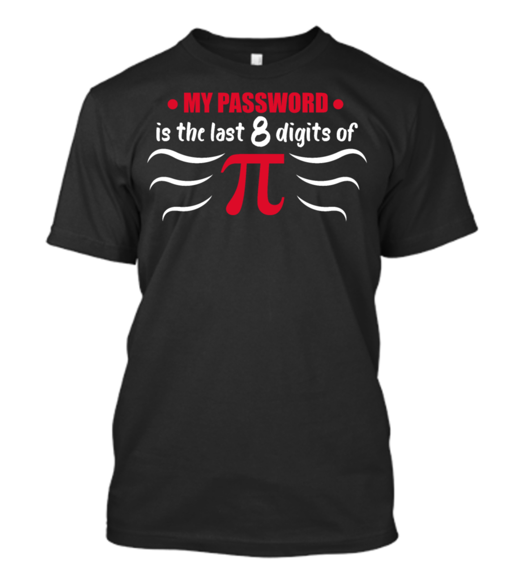My Password Is The Last 8 Digits Of Pi T-Shirt