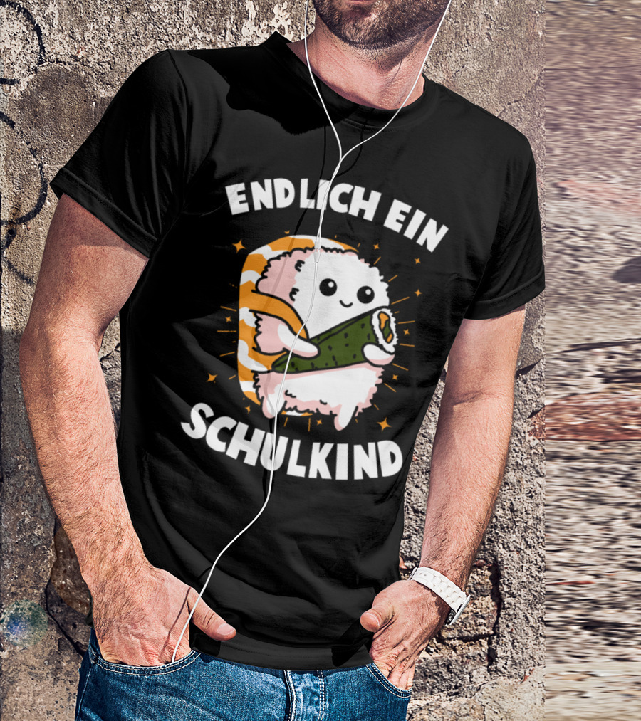 ENDLICH EIN SCHULKIND Sushi T-Shirt