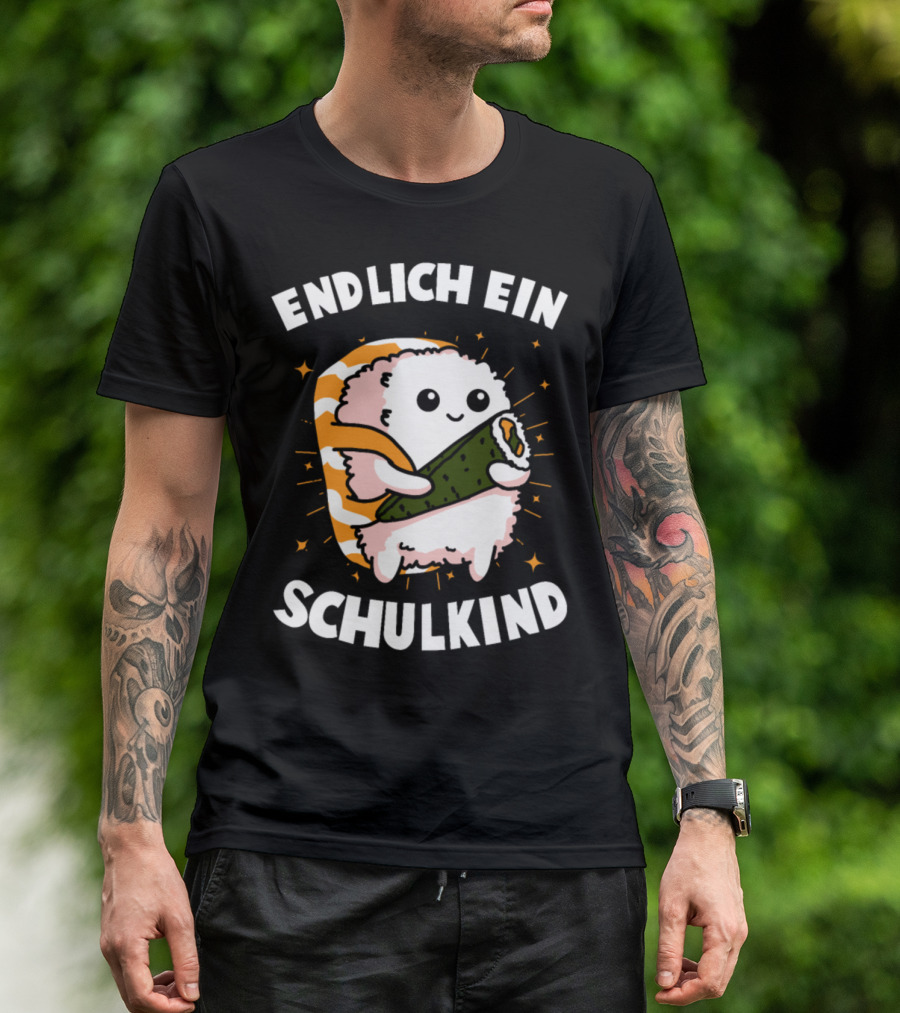 ENDLICH EIN SCHULKIND Sushi T-Shirt