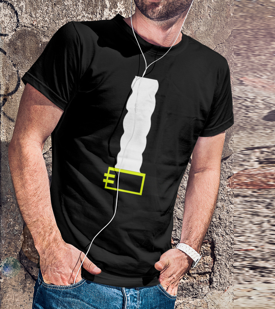 Funny Christmas Santa Belt T-Shirt