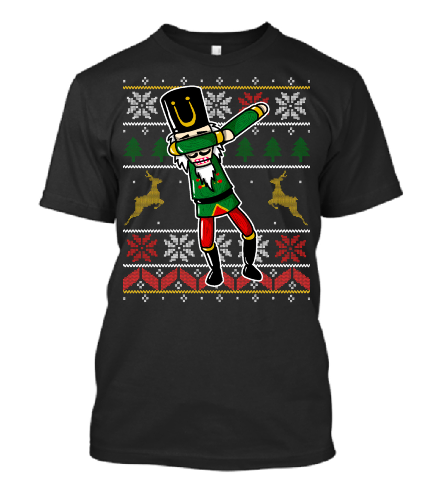 Nutcracker Dabbing Dance Holiday T-Shirt