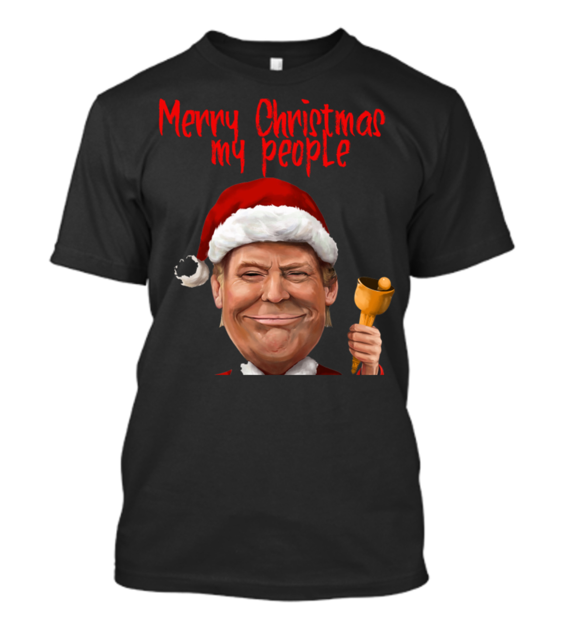 Merry Christmas My People Trump Santa T-Shirt