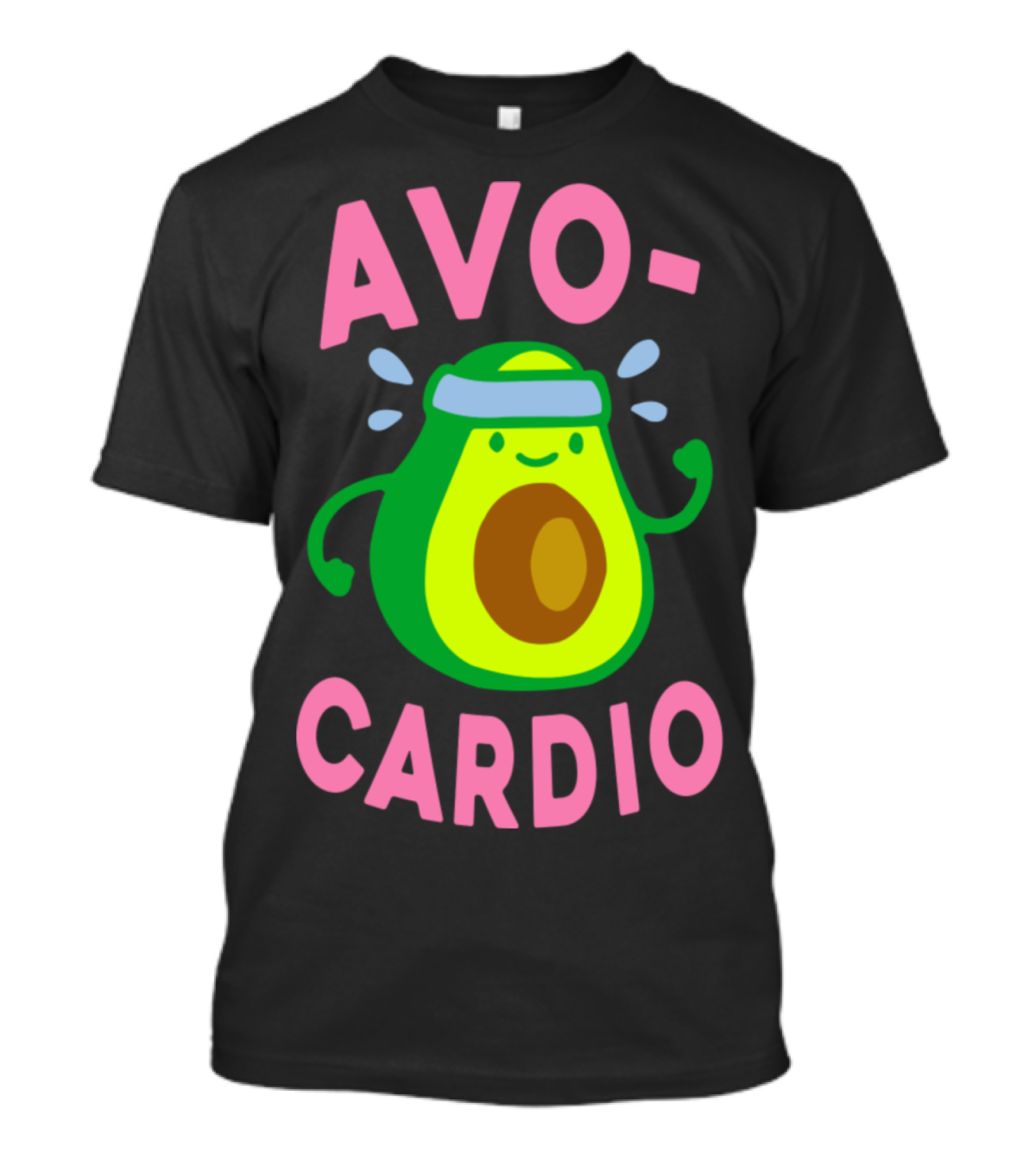 AVO-CARDIO Avocado Fitness T-Shirt