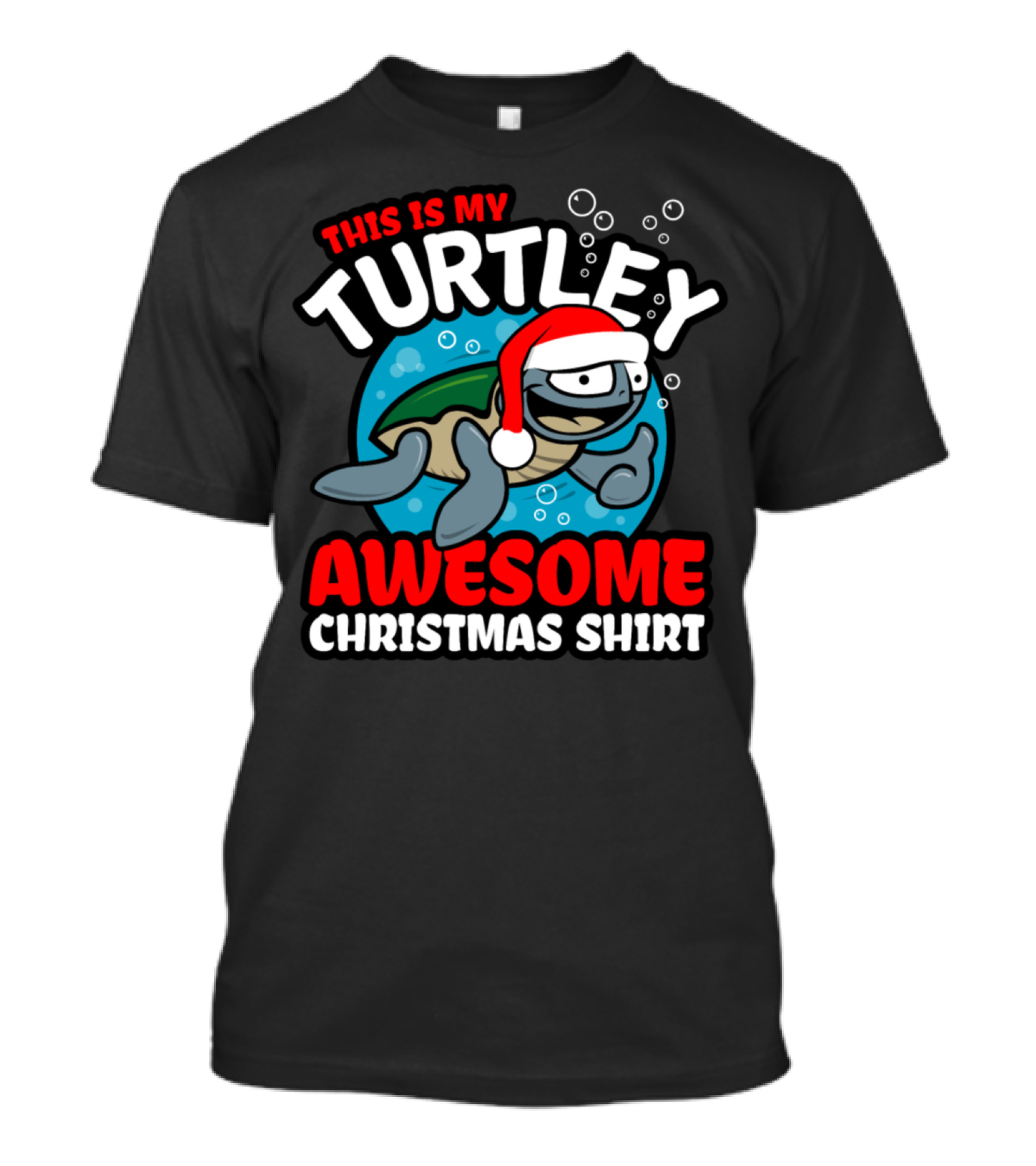 This Is My Turtley Awesome Christmas T-Shirt
