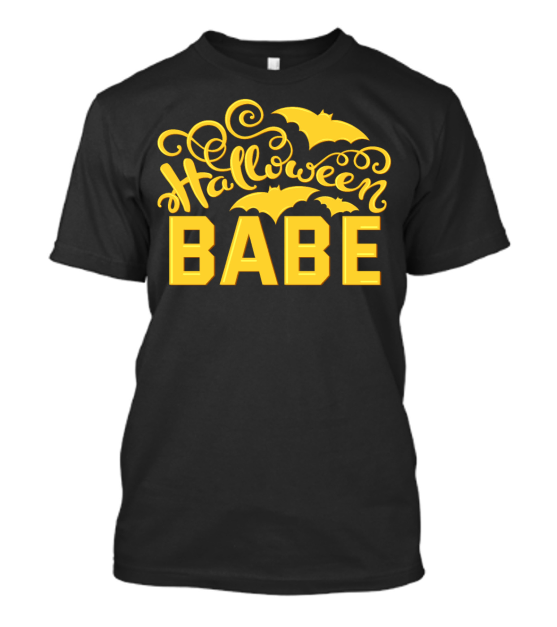 Halloween Babe Women Fan Girl Bats T-Shirt