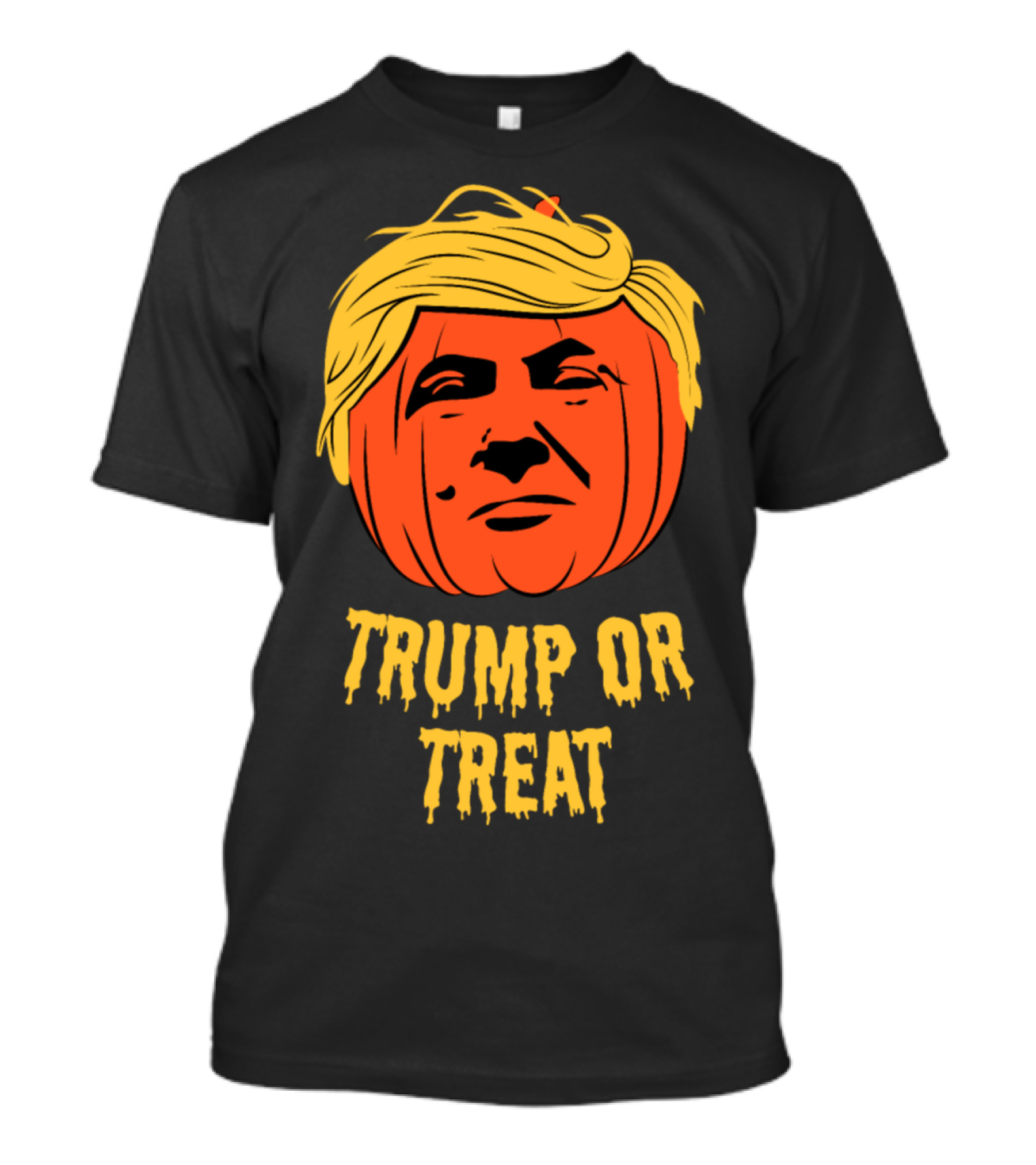 Trump Or Treat Halloween Pumpkin Party T-Shirt