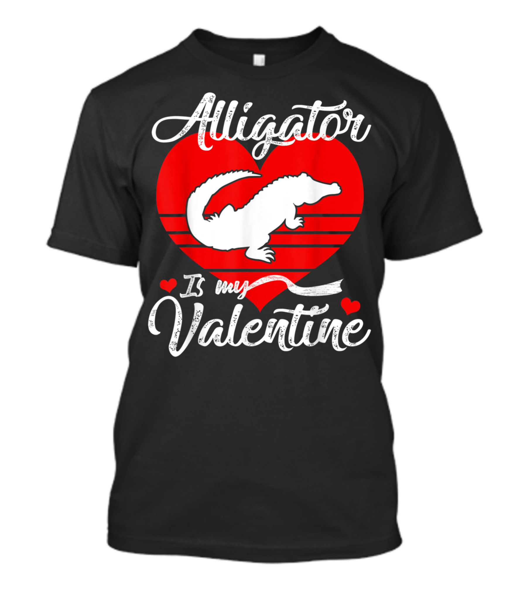 Alligator Is My Valentine T-Shirt
