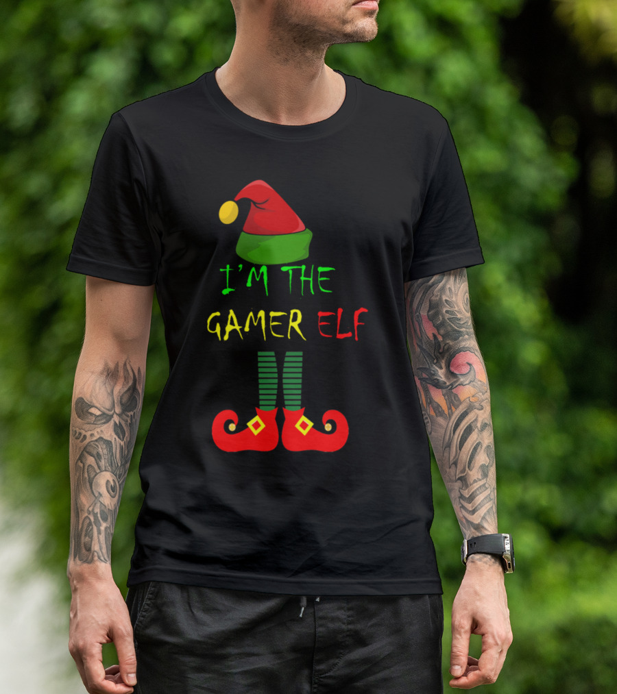 I'm The Gamer Elf Holiday Costume T-Shirt
