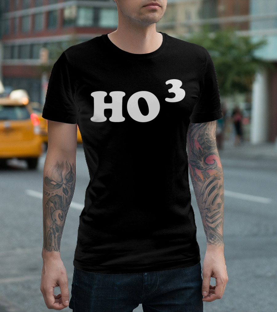 HO³ Santa Claus Holiday Humor T-Shirt