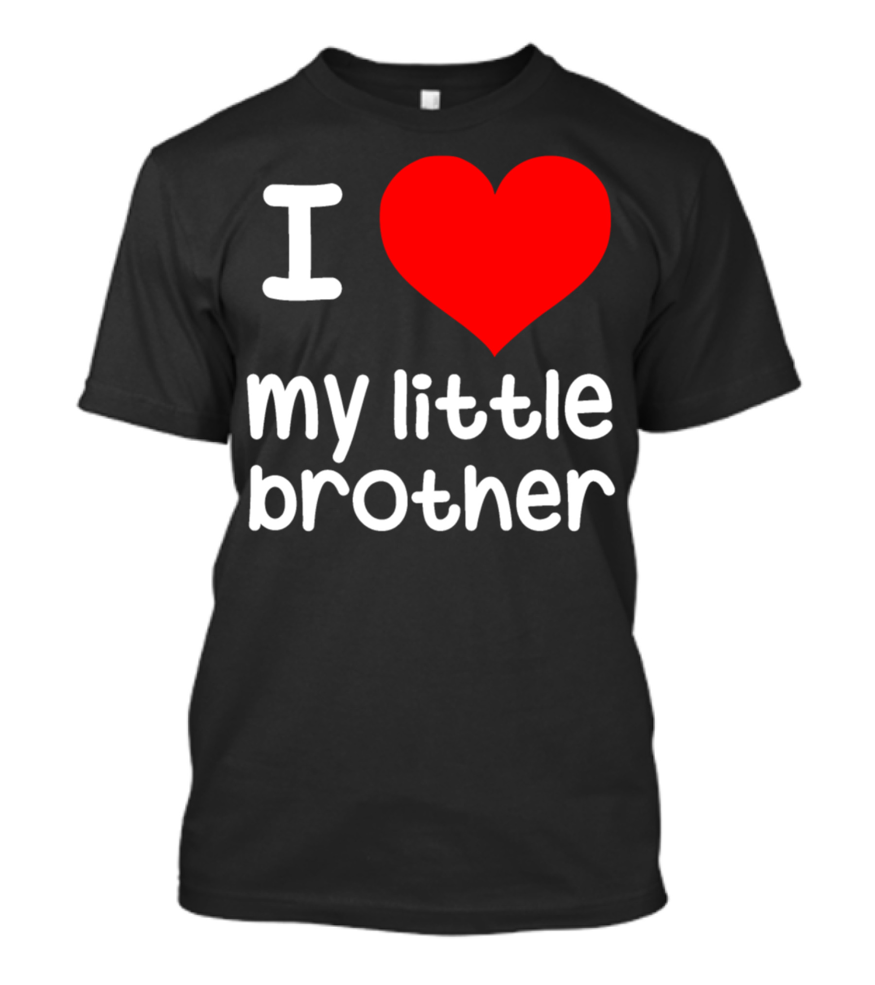 I Heart My Little Brother T-Shirt