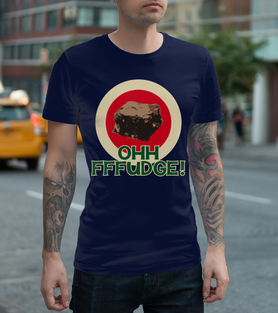 OHH FFFUDGE Fudge Brownie Iconic Reference T-Shirt