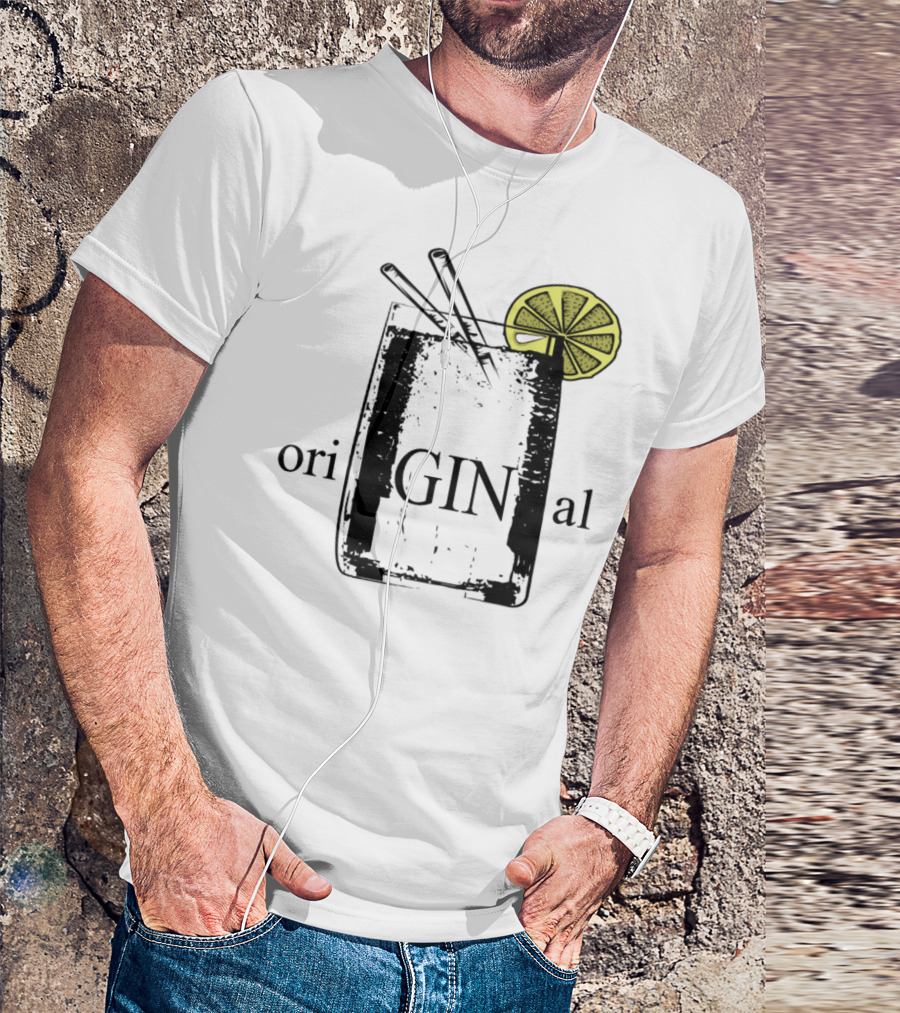 Original Gin Tonic Booze Drinking Bar Tour T-Shirt
