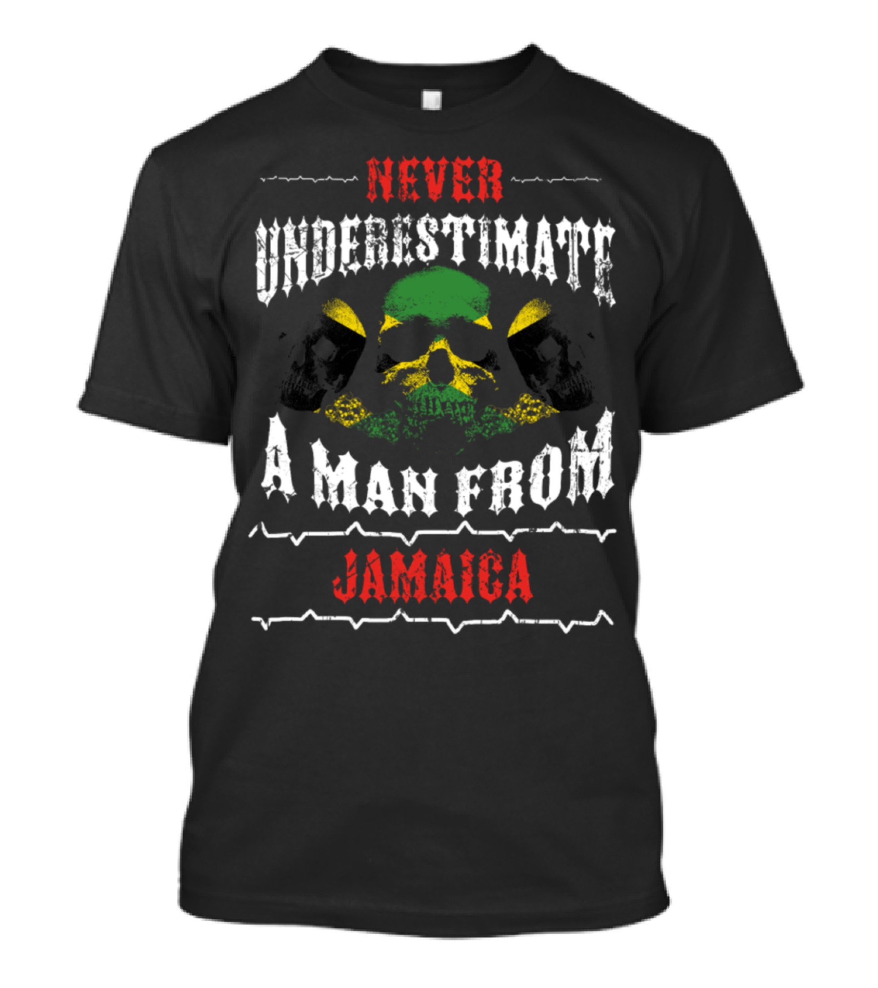 Never Underestimate A Man From Jamaica T-Shirt
