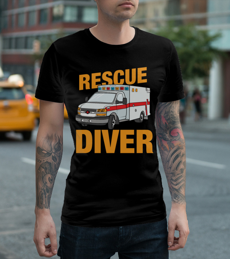 Rescue Diver Ambulance T-Shirt