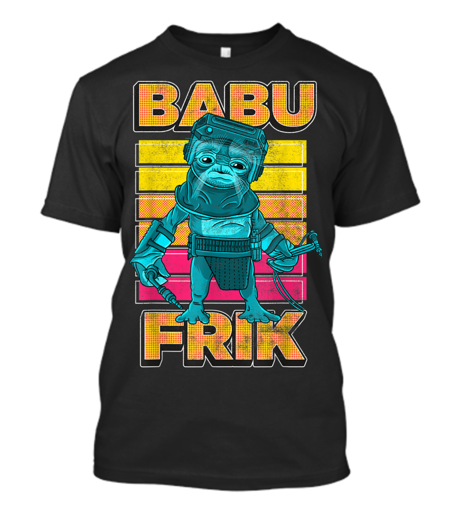 Star Wars Babu Frik Pop The Rise Of Skywalker Retro Vibes T-Shirt