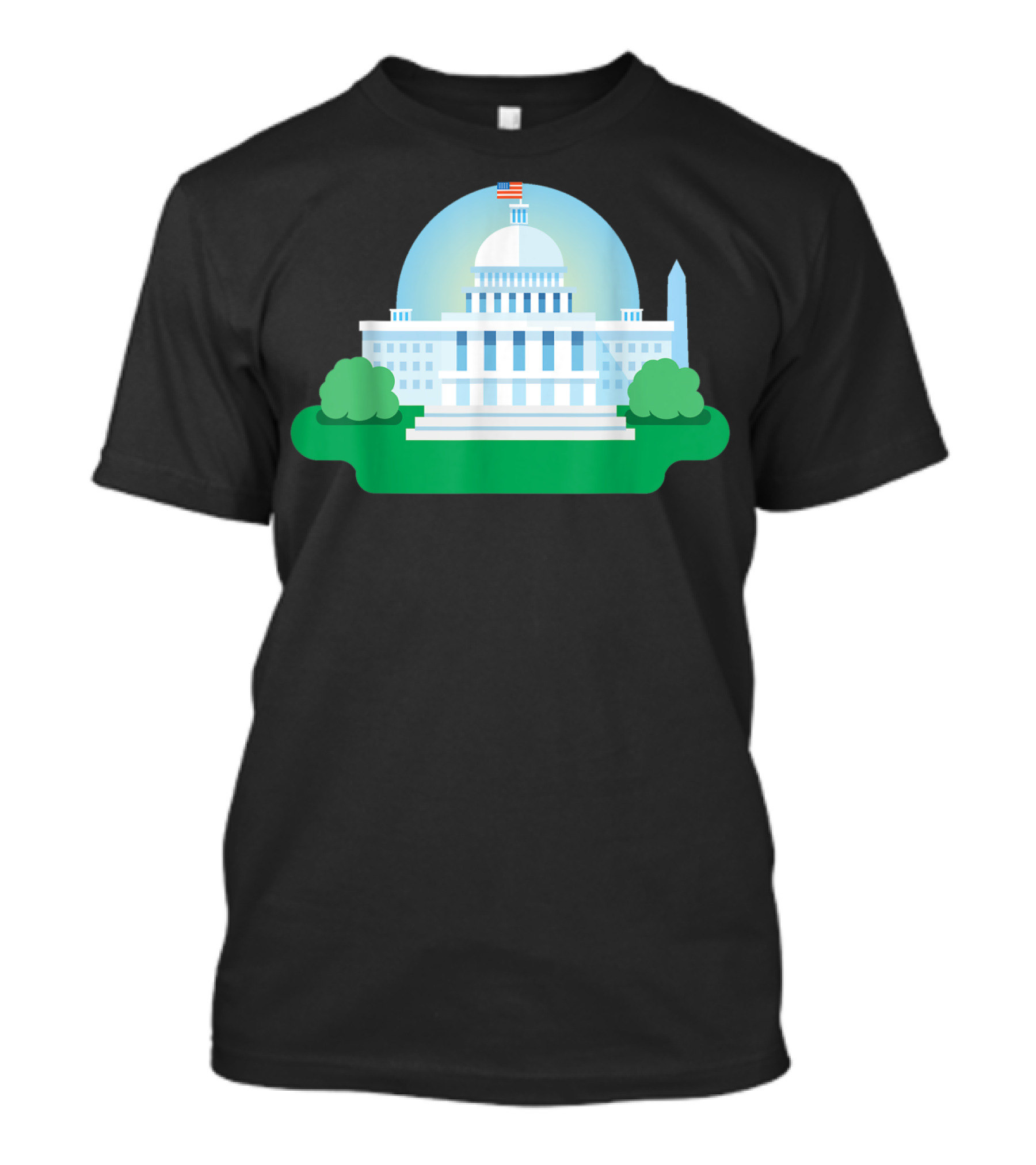 The White House Capitol Building Iconic T-Shirt
