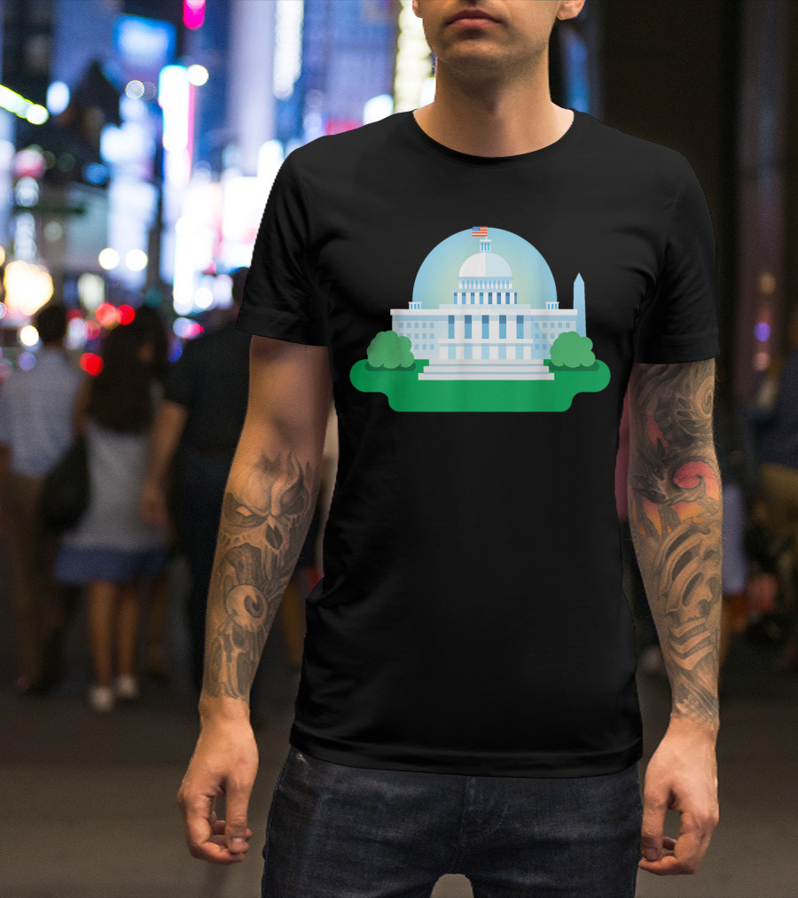 The White House Capitol Building Iconic T-Shirt