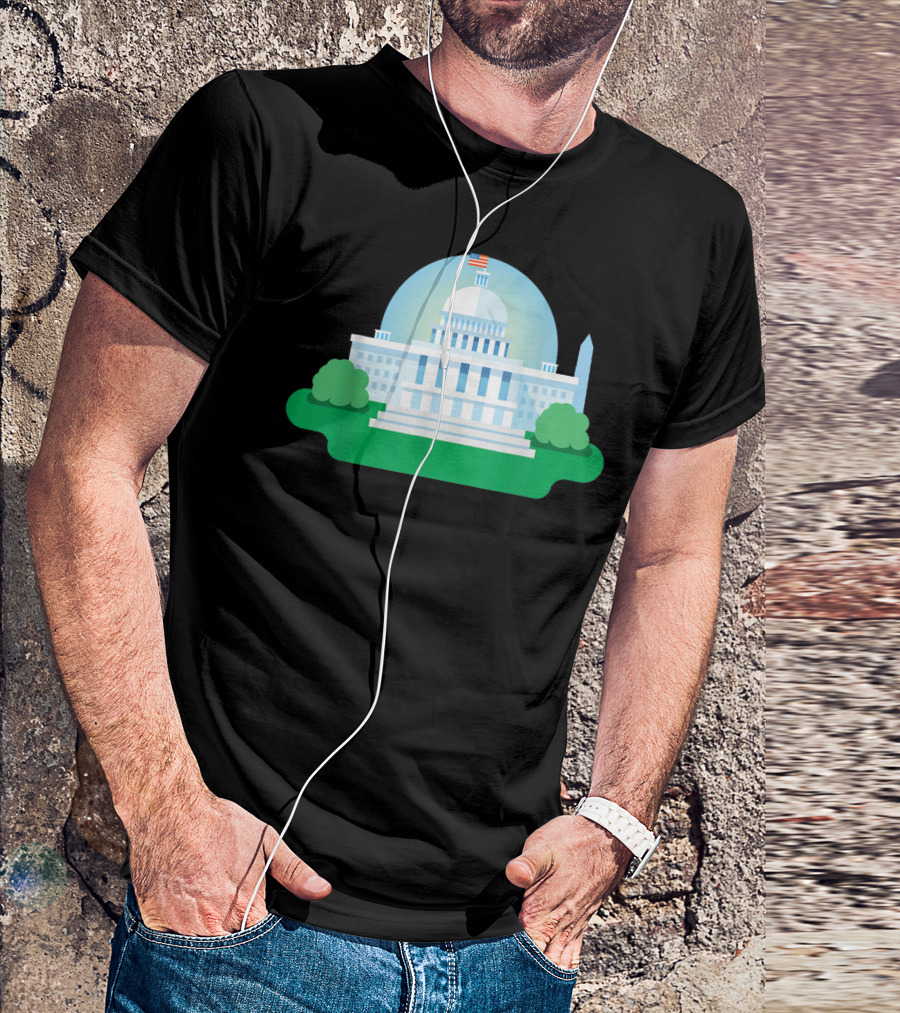 The White House Capitol Building Iconic T-Shirt